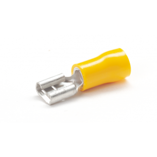 6.0mm Push On Female Terminal Pack Of 100